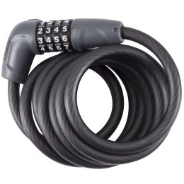 Bontrager Comp Combo Cable Lock Size 10mm X 180cm 70.9" Czarny