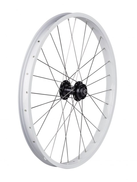 Trek Kids' 28 Hole 24" 6-Bolt Disc Wheel Front Biały Trek