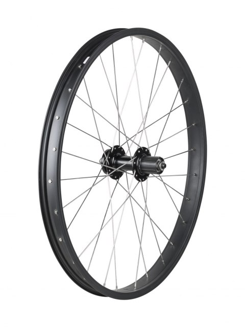 Trek Kids' 28 Hole 24" 6-Bolt Disc Wheel Rear Shimano/SRAM MTB/Road 8/9/10-speed Czarny satynowy