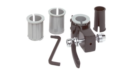 Zestaw zaczepu przyczepek z pedałami Trek Szary