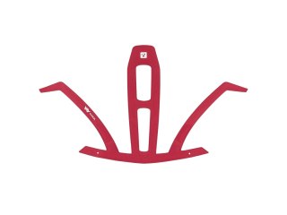 Wkładka dopasowująca do kasku rowerowego Bontrager Specter WaveCel Specter WaveCel Fit Pad Small Czerwony