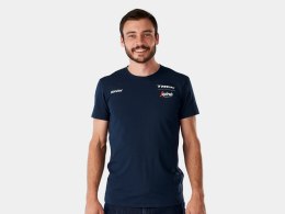Santini Trek Segafredo Men's Team T Shirt Apparel L Ciemnoniebieski