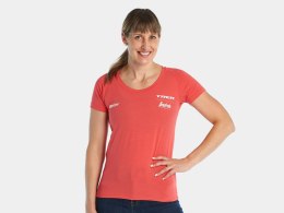 Santini Trek Segafredo Women's Team T Shirt Apparel XL Radioactive Coral
