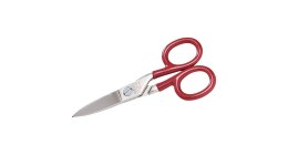 Unior Electrician Scissors Size 145mm Srebrny Czerwony
