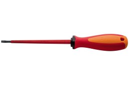 Unior Flat Blade Screwdriver Size 5.5mm Czerwony