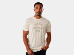 Trek Bicycle Tonal Unisex T Shirt Apparel 2xl Kremowy