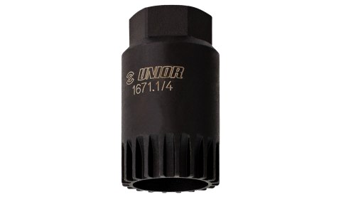 Unior Bottom Bracket Cartridge Tool Size 20 Notch Czarny