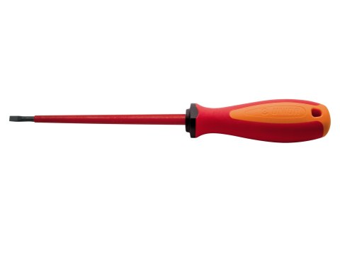 Unior Flat Blade Screwdriver Size 6.5mm Czerwony