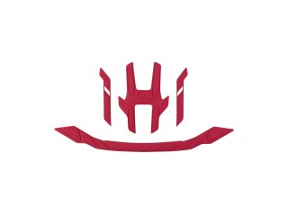Wkładki dopasowujące do kasków Bontrager Quantum Mips Quantum Mips Pad All Sizes Czerwony