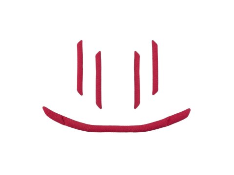 Wkładka dopasowująca do kasku rowerowego Bontrager Solstice Mips Solstice Fit Pad - One Size Czerwony 2024