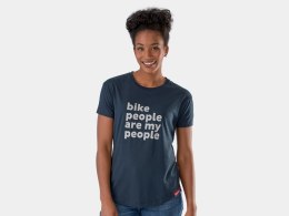 T-shirt damski Trek Bike People XL Granatowy