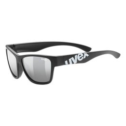 Okulary Uvex Dziecięce Sportstyle 508 Czarny Mat Mirror Srebrny