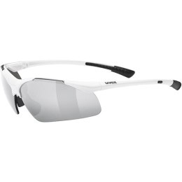 Okulary Uvex Sportstyle 223 Białe Litemirror Srebrny