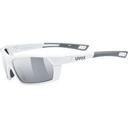 Okulary Uvex Sportstyle 225 Pola Białe Litemirror Srebrny