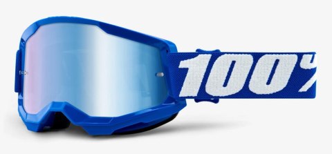 Gogle Rowerowe 100% Strata 2 Anti-fog (Czerwone)