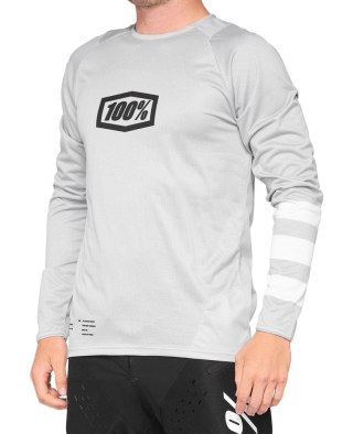 Koszulka 100% R-Core Longsleeve Vapor White (L)