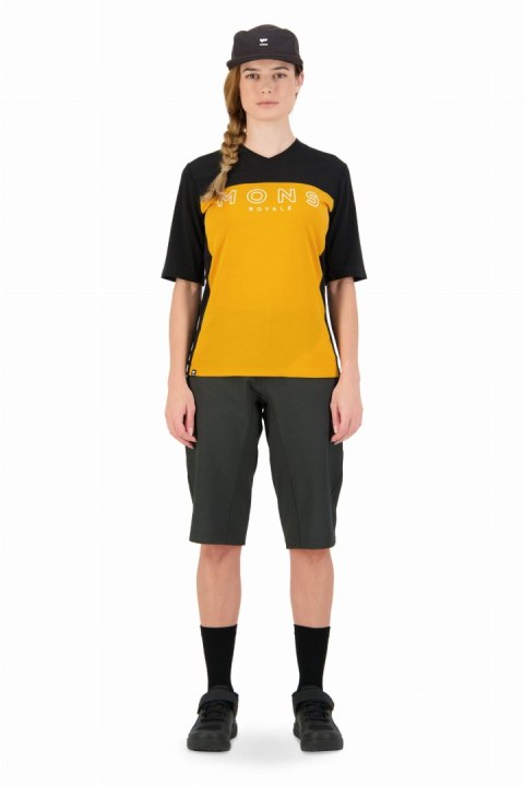 Koszulka Mons Royale OL Black Gold Damska (M)