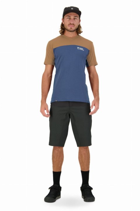 Koszulka Mons Royale Redwood Enduro VT Acc Lock Up Toffe Dark Denim Męska (S)
