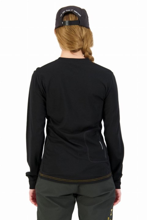 Longsleeve Mons Royale OL Black Gold Damski (S)