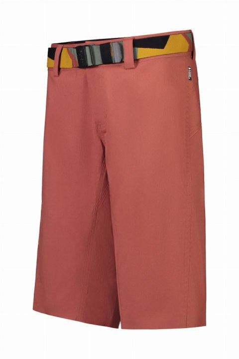 Szorty Mons Royale Virage Logo Terracotta Damskie (S)