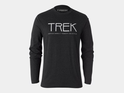 T-shirt Trek Vintage Logo Longsleeve Czarny (M)