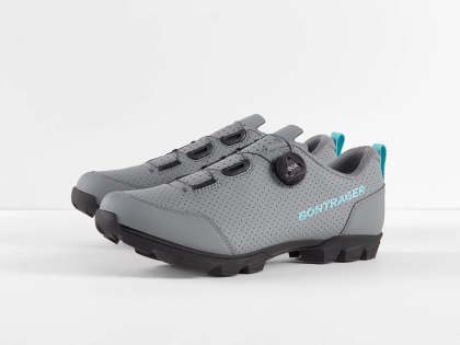 Buty Bontrager Evoke Srebrny/Zielony Miami (40)