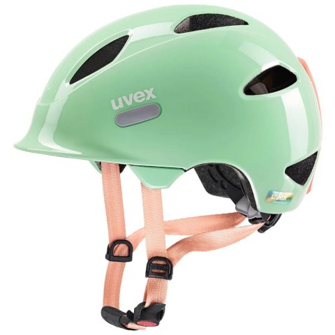 Kask Uvex Oyo Miętowo Pomarańczowy (46-50cm)