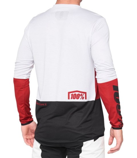 Koszulka 100% R-Core X Longsleeve Cherry Black (XL)