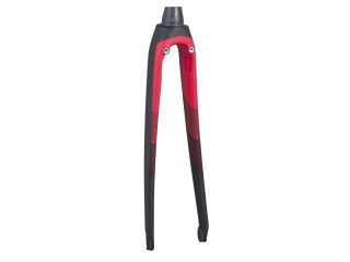 Trek 2017 Domane SLR 9 700c Fork 354mm, 48mm Czarny/Czerwony
