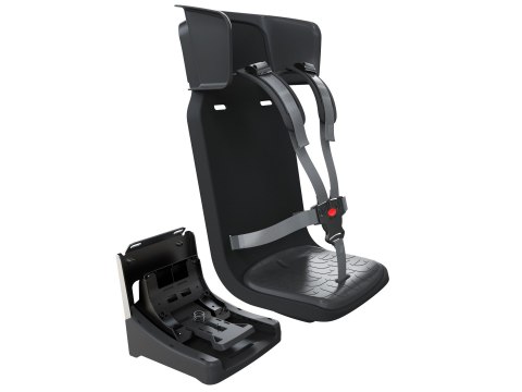 Odchylany fotelik dla dziecka Trek Fetch+ 4 Czarny