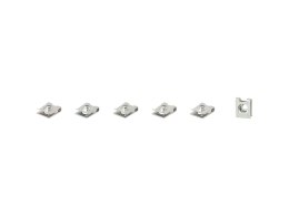 Trek-Diamant Motor Mount Sheet Clip Set 2.9mm x 9.9mm Chrome 2023