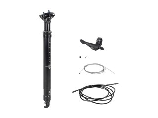 Seatpost TranzX Suspension 31.6 562mm 200mm Dropper Black