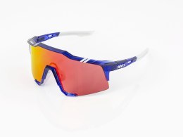 Okulary przeciwsłoneczne z soczewkami HiPER 100% Trek Team Edition Speedcraft One size Niebieski/Czerwony 2024