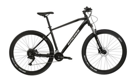 Kross Hexagon 5.0 Czarny Srebrny Połysk 27,5" 2024 (S)