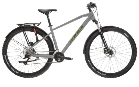 Kross Hexagon 4.0 EQ Szary Zielony Połysk 27,5" 2024 (M)