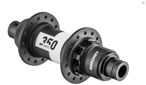 Piasta tylna DT Swiss 350 12mm/142mm Center Lock Shimano 11 32 otwory