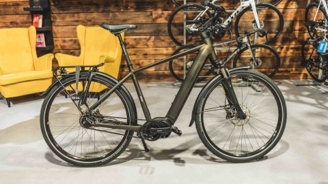 Unibike Energy Męski Ciemnozielony 2024 (23")