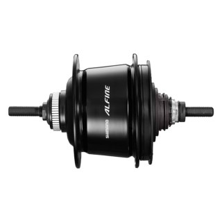 SHIMANO ALFINE Piasta z wewnętrznymi przełożeniami SG-S7001-8 8 rzędów Hamulec tarczowy CENTER LOCK 187 mm Czarny