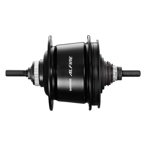 SHIMANO ALFINE Piasta z wewnętrznymi przełożeniami SG-S7001-8 8 rzędów Hamulec tarczowy CENTER LOCK 187 mm Czarny