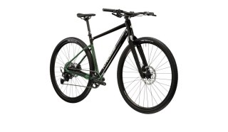 Kross Esker Flatbar Czarny Zielony Połysk 2025 (M)