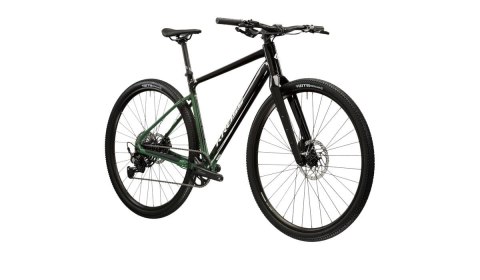 Kross Esker Flatbar Czarny Zielony Połysk 2025 (M)