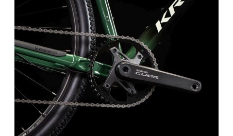 Kross Esker Flatbar Czarny Zielony Połysk 2025 (M)