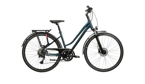 Kross Trans 7.0 Damski Turkusowy Czarny Połysk BG (L)