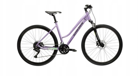 Kross Evado 5.0 Damski Fioletowo Zielony Połysk 2025 (L)