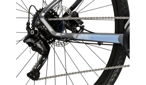 Kross Evado 5.0 Damski Szary Niebieski Połysk 2025 (L)