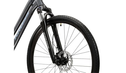 Kross Evado 5.0 Damski Szary Niebieski Połysk 2025 (L)