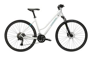 Kross Evado 7.0 Damski Biały Turkusowy Połysk 2024 (M)