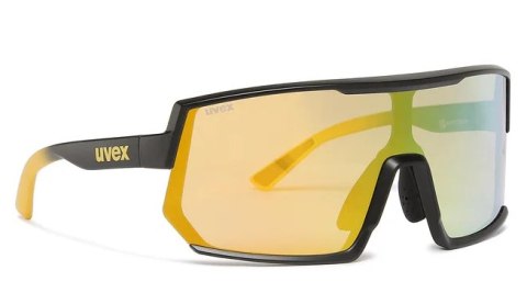 Okulary Uvex Sportstyle 235 sunbee Czarny mat/żółty