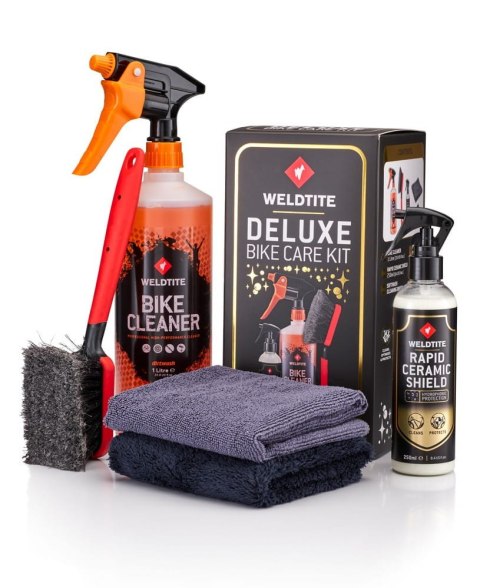 Zestaw do mycia pielęgnacji i ochrony WELDTITE DELUXE BIKE CARE KIT