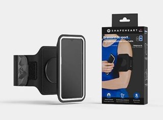 Pas do biegania z pokrowcem na telefon na ramię SHAPEHEART NHR AMZ roz.XXL < 17,2 cm